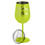 Thumbnail: "Holiday Cheers" Metal Wine Glass