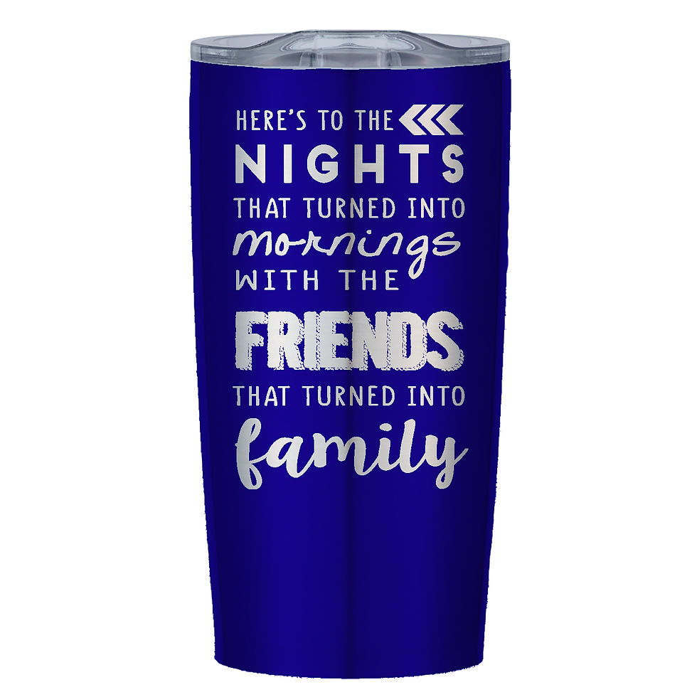 Thumbnail: Here's to the Nights Double Wall Insulated Tumbler