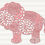 Thumbnail: Baby Floral Lion Wood Cutout