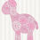Thumbnail: Baby Floral Giraffe Wood Cutout