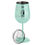 Thumbnail: "Dreaming of a Wine Christmas" Metal Wine Glass