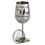 Thumbnail: "Dreaming of a Wine Christmas" Metal Wine Glass