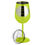 Thumbnail: "Eat, Drink, & Be Merry" Metal Wine Glass