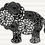 Thumbnail: Baby Floral Lion Wood Cutout