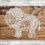 Thumbnail: Baby Floral Lion on Burned Wood
