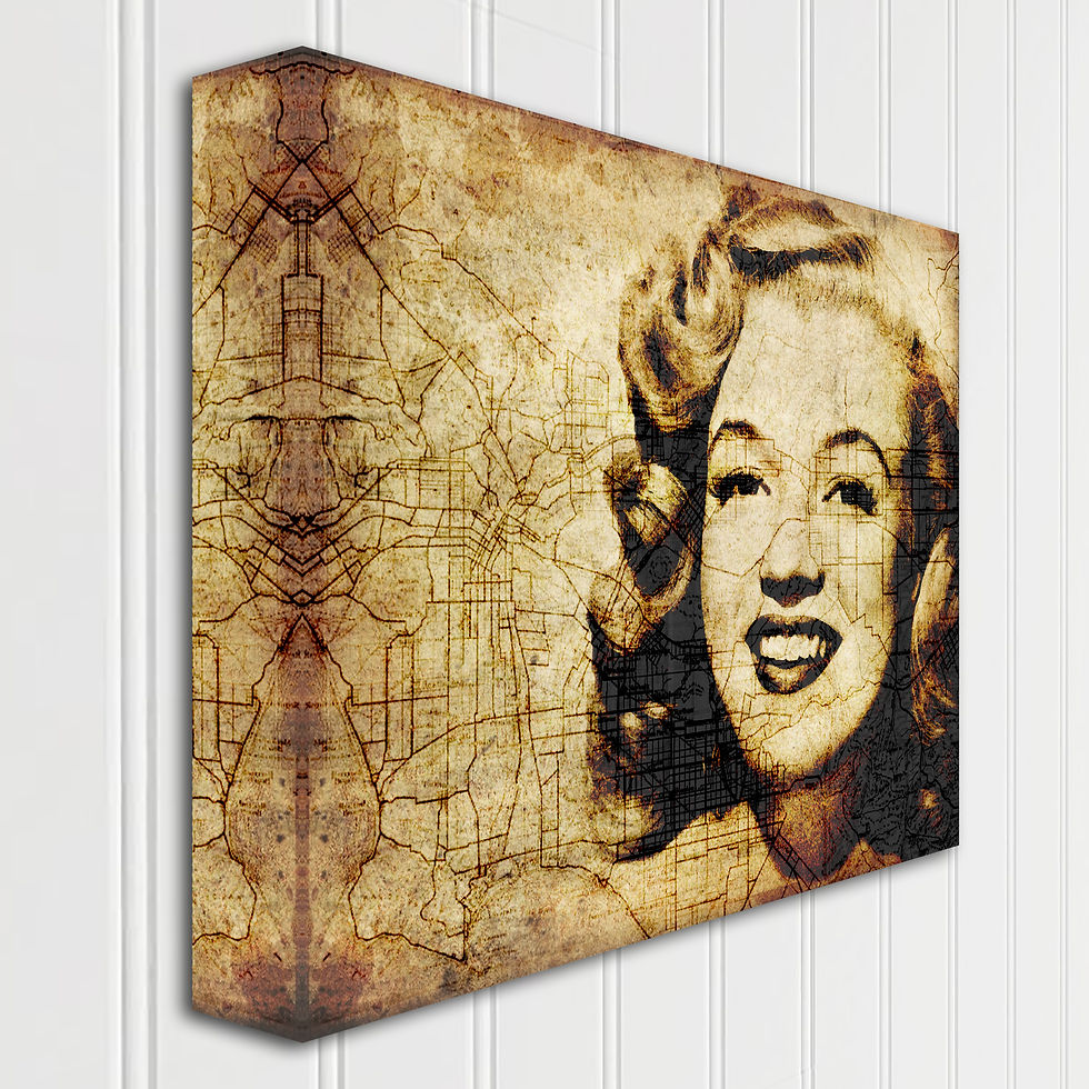 Thumbnail: Marilyn on LA Canvas Gallery Wrap