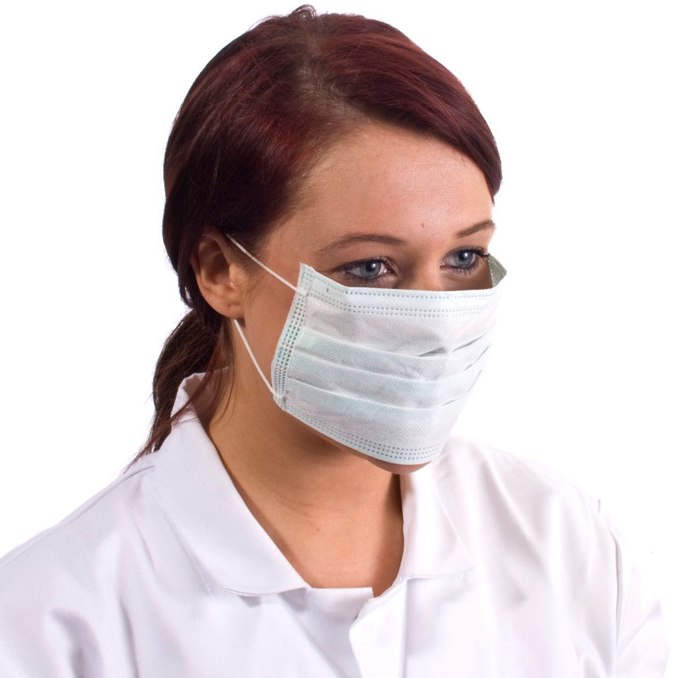 Thumbnail: 3 Ply Polypropylene Face Mask Tie