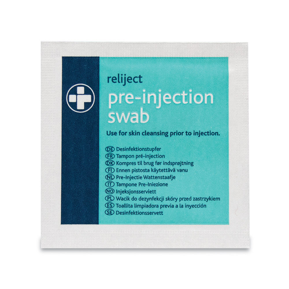 742 Reliject Pre-injection Wipes