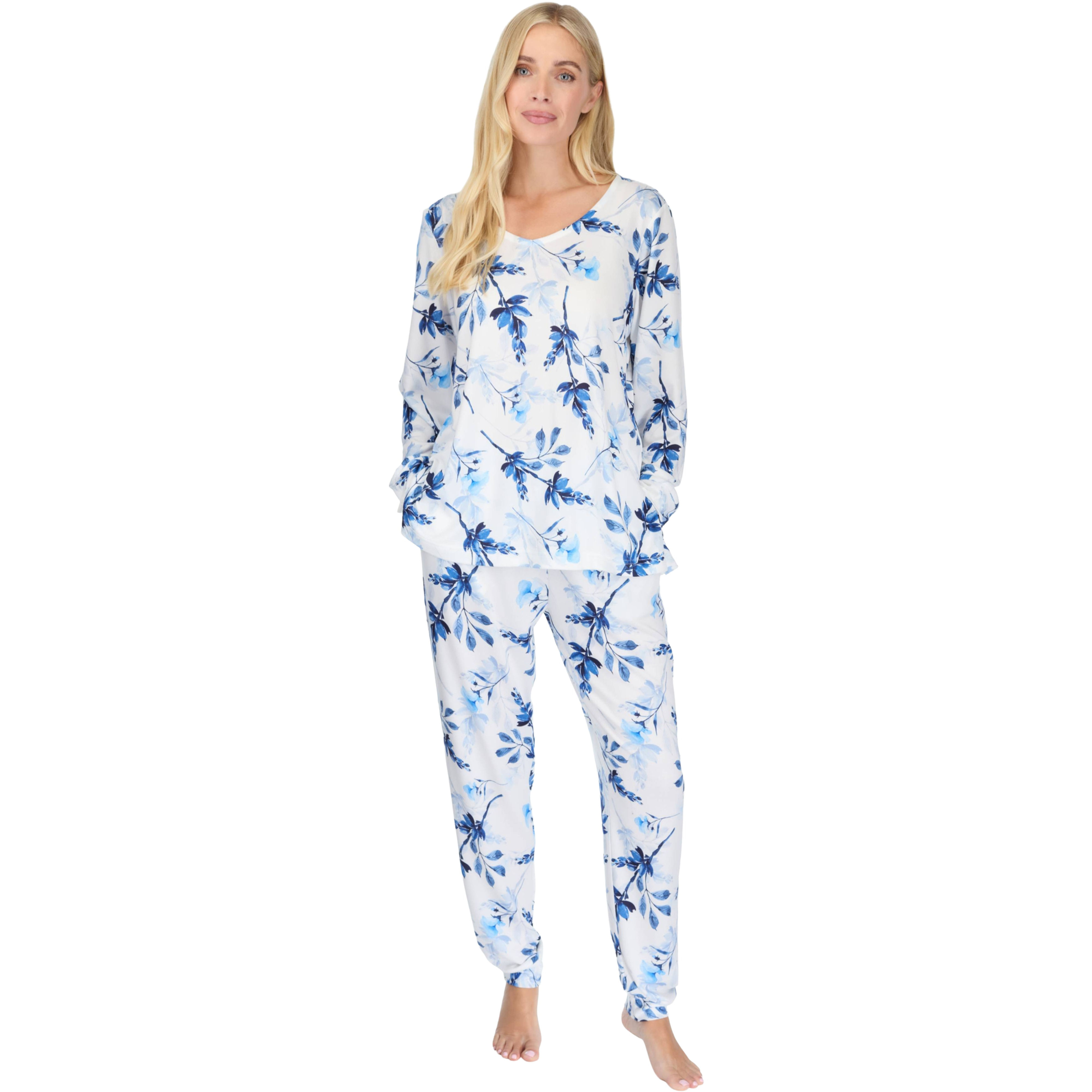 La Marquise Floral Long Sleeve Pyjama Set