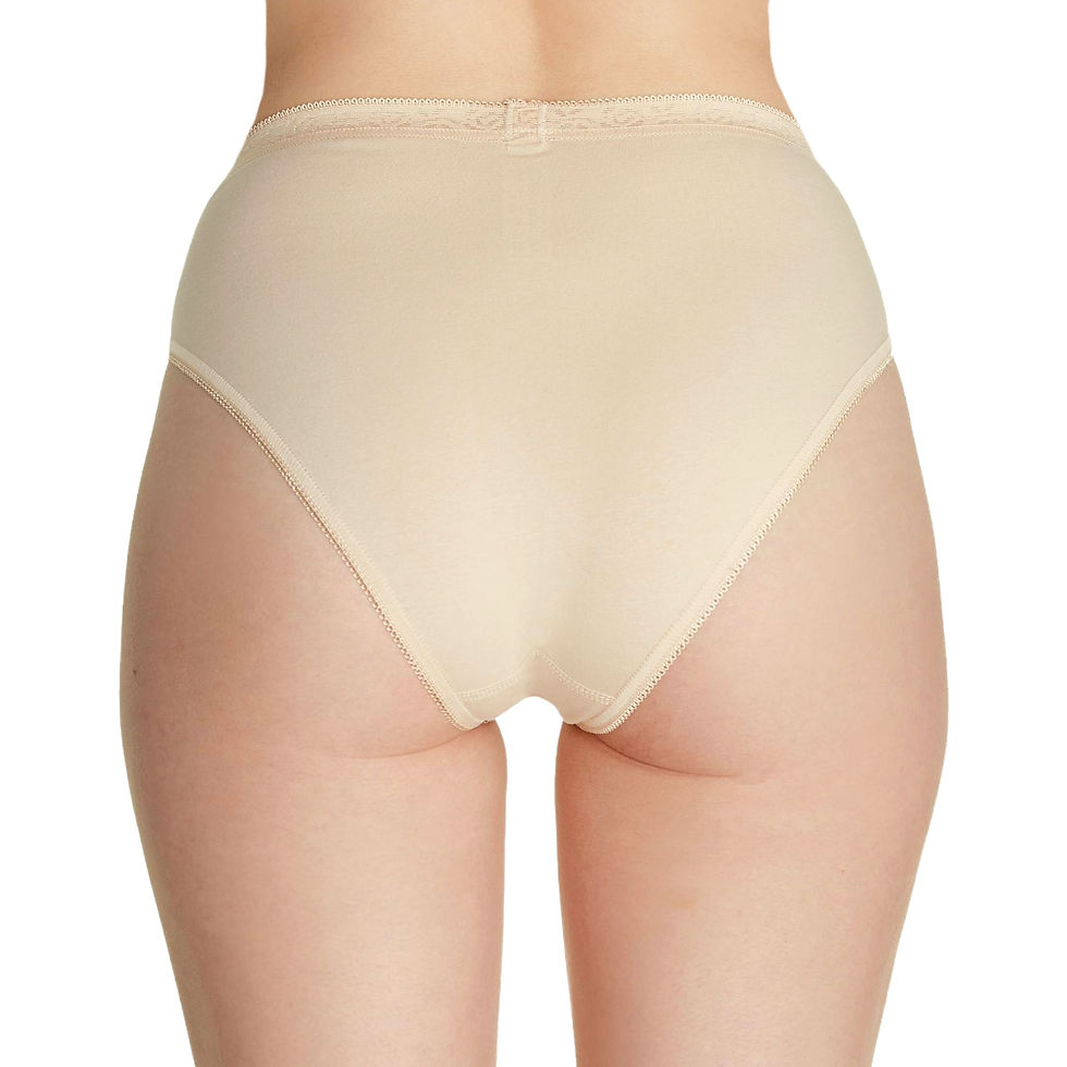 Thumbnail: La Marquise Women's Lace High-Leg Brief 6 Pack