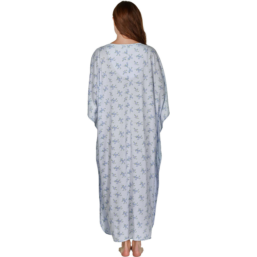Thumbnail: La Marquise Primrose in Bloom Kaftan - One Size (UK 12-26)