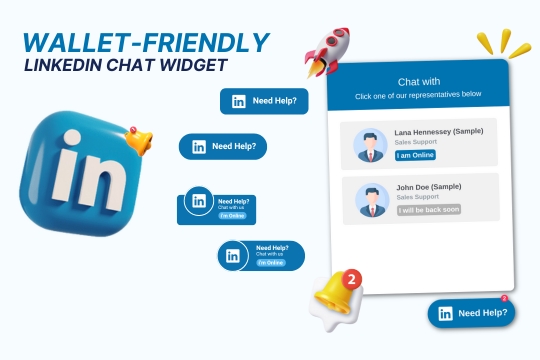 LinkedIn Button: Ichonic banner