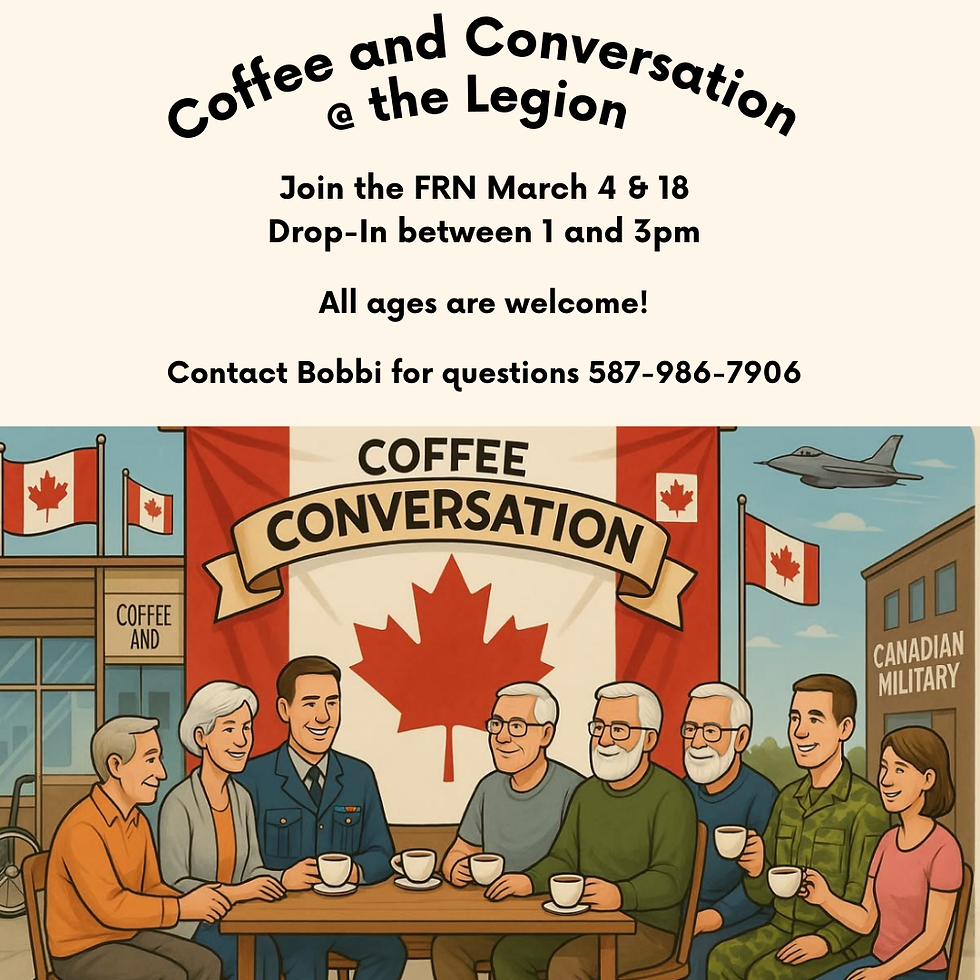 Coffee and Conversation at the Legion