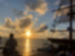 Sunset cruise in Cancun