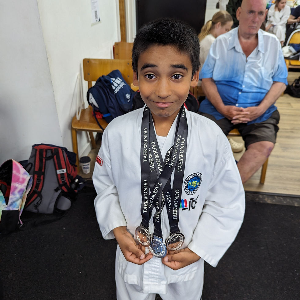 3 Silver Medals