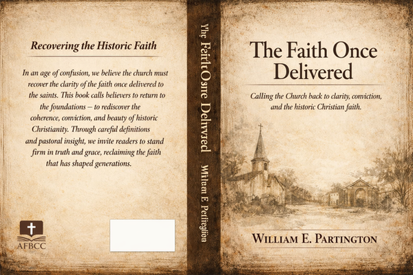 The Faith Once Delivered” is a Christian nonfiction book calling the church back to clarity, conviction, and the historic apo