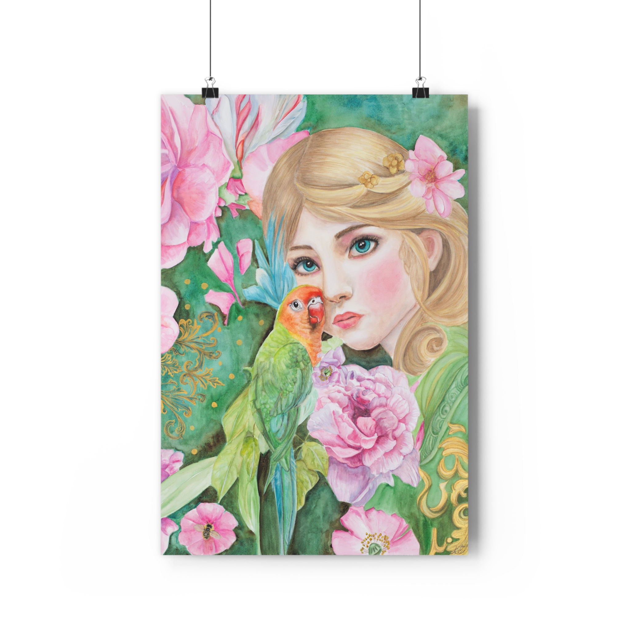 En harmonie avec la nature - Giclée Art Print