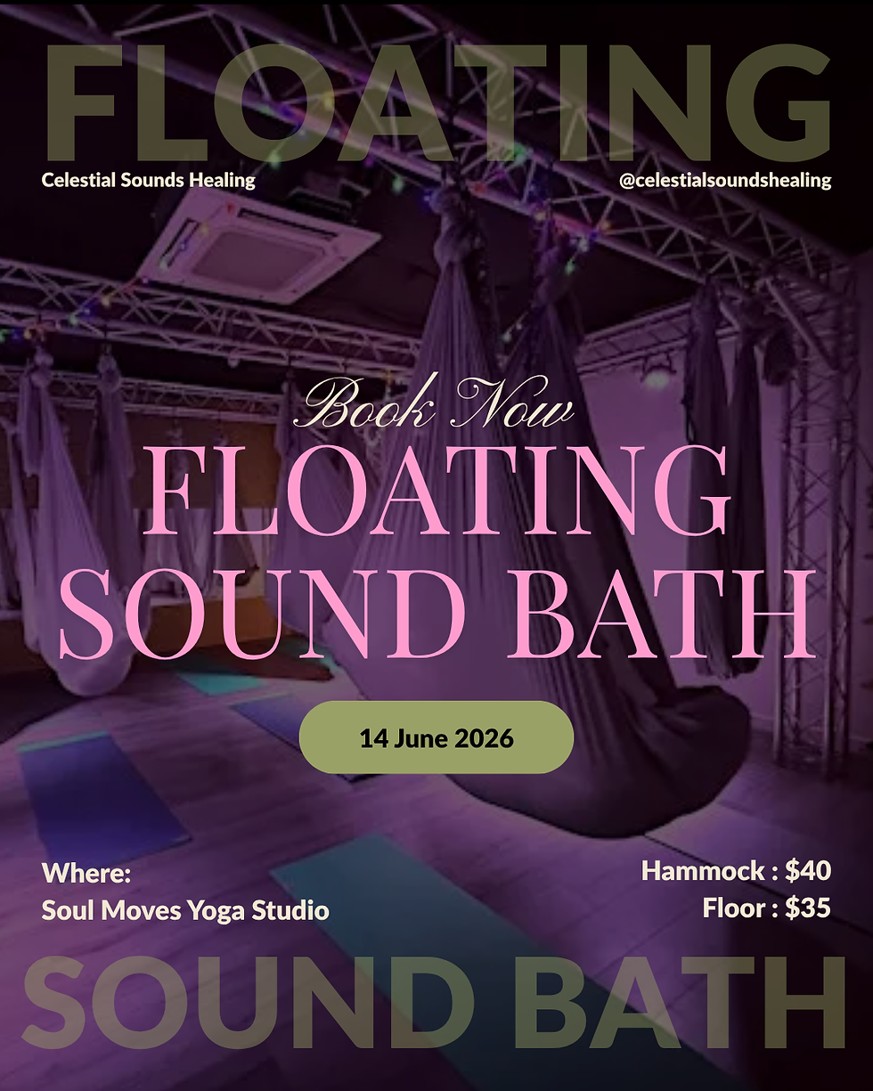 Floating Hammock Sound Bath - Soul Moves Yoga Studio