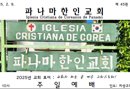 2025년 2월 9일 주보