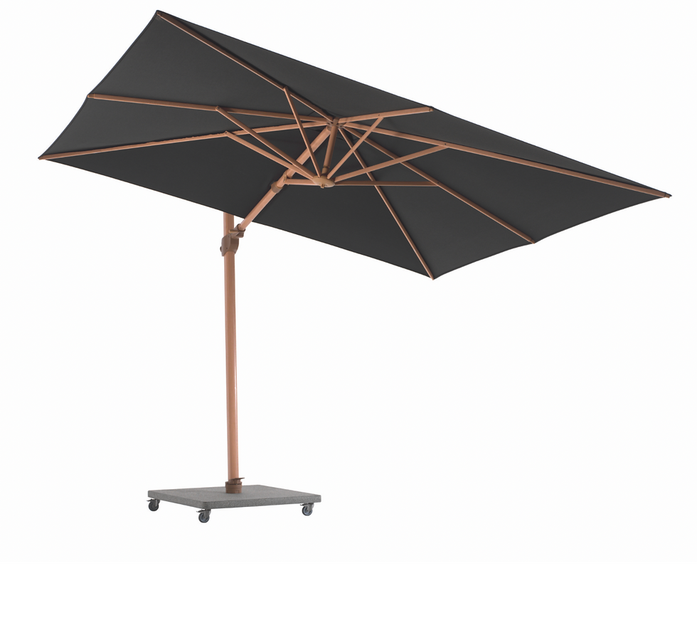 Parasol Portland Vert Ambiance par Gescova
