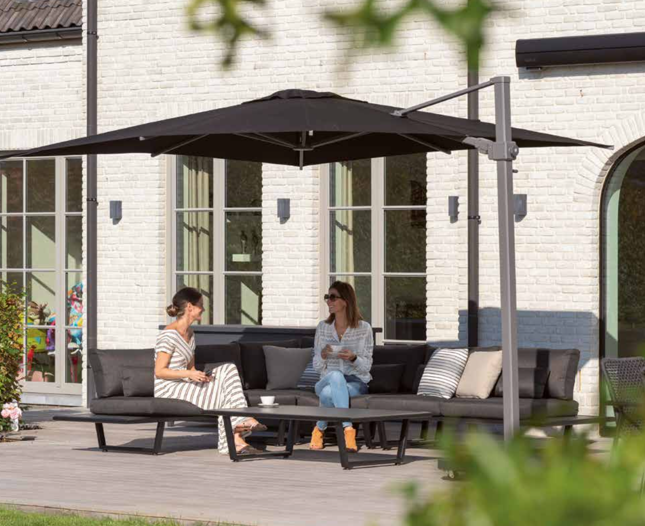 Parasol Utah de Gescova pour Vert Ambiance