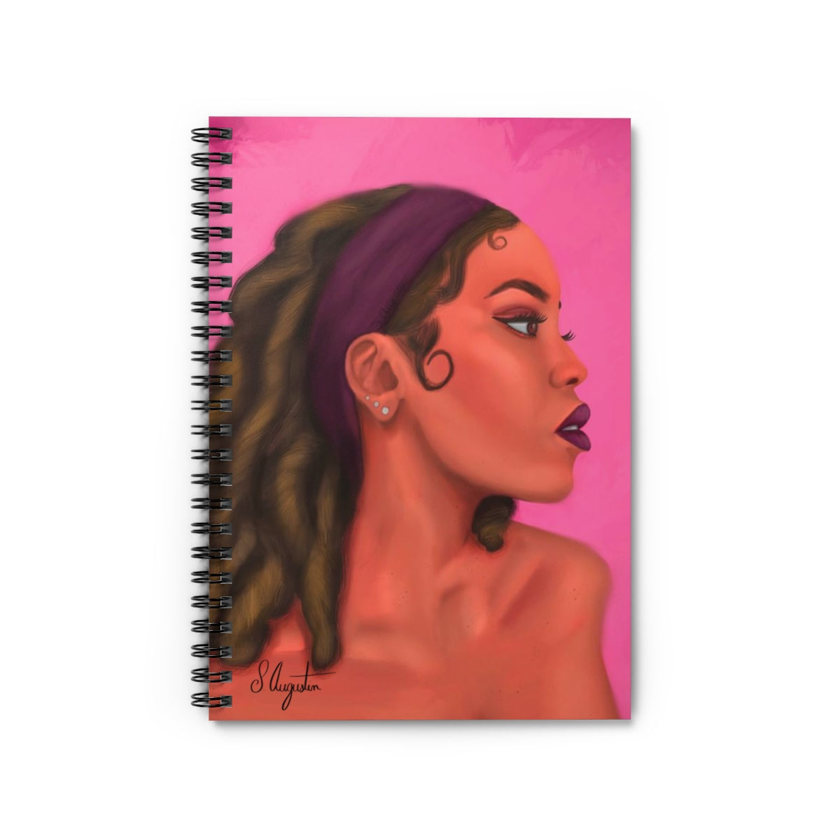 Butta Locs Spiral Notebook - Ruled Line