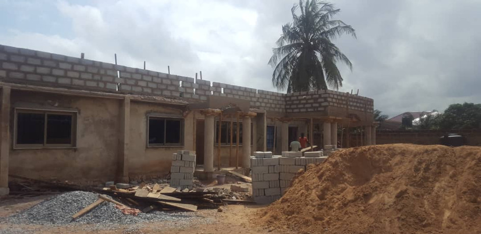 Roof renovation work - Haatso