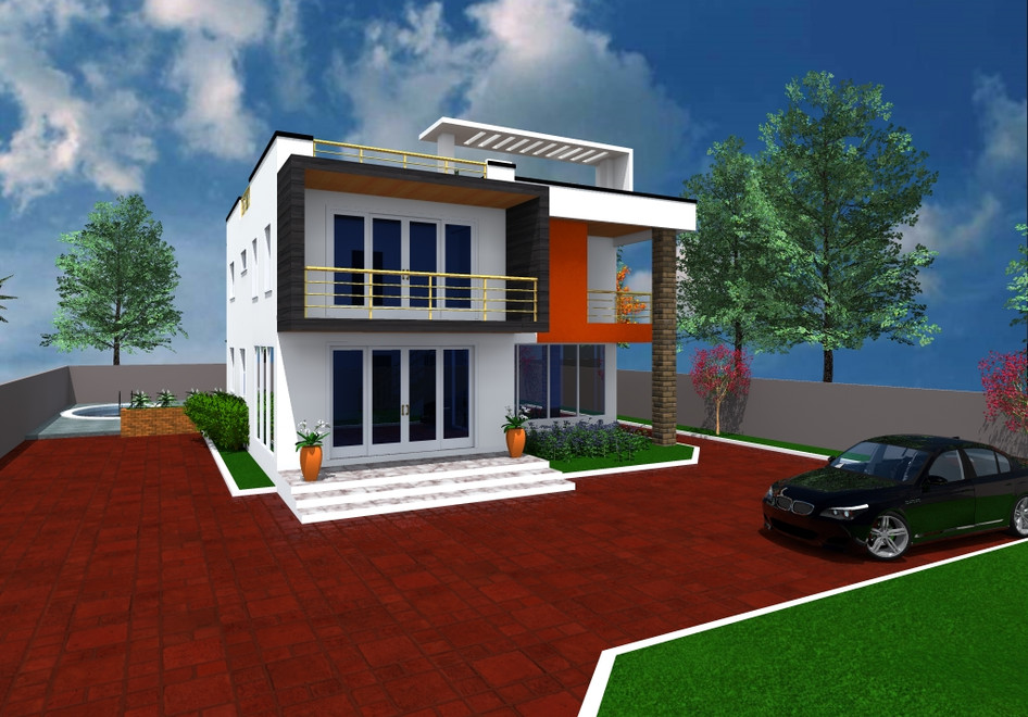 5 Bedroom house with servant quarters