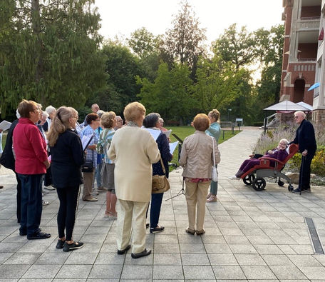 Privatkonzert im Pflegeheim