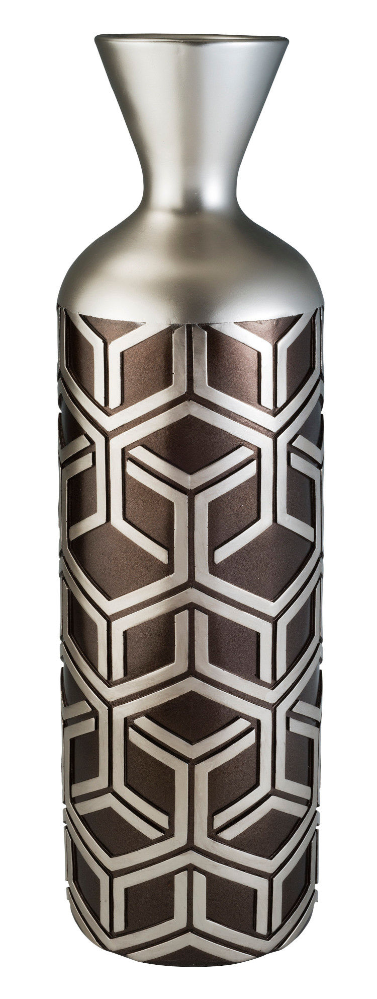 OK-4276-V2 - 21.5"H Savannah Chestnut Vase