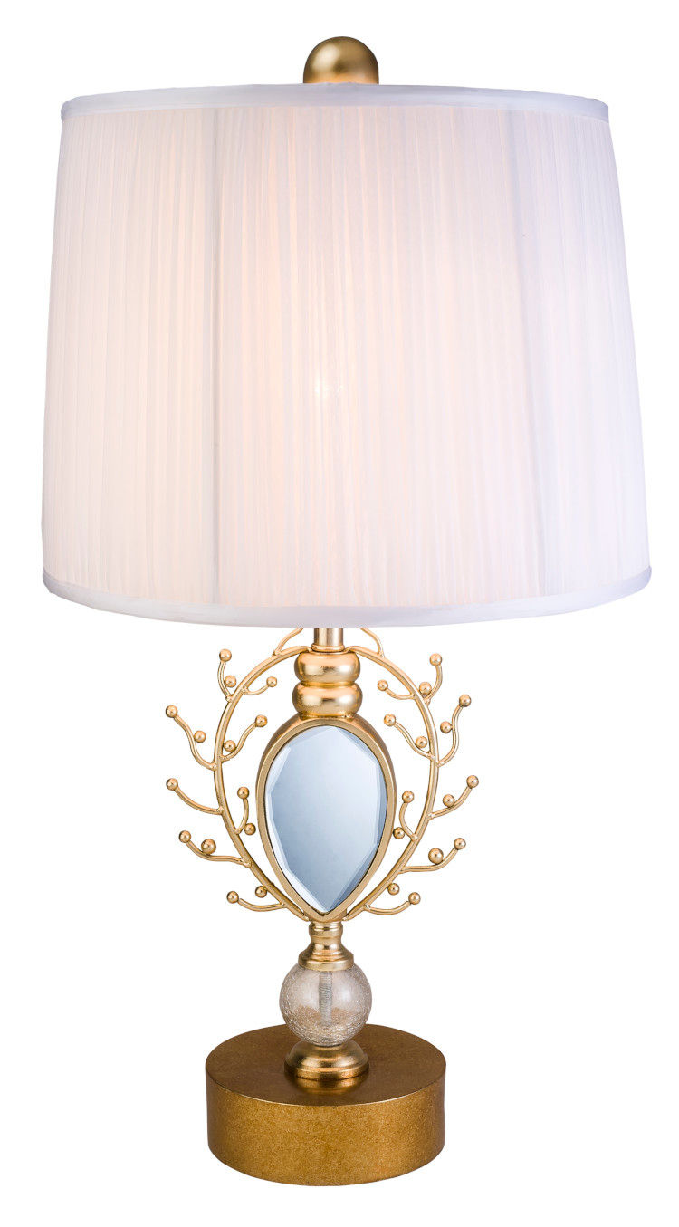 OK-4260-T2 - 27.75"H Glimmer Of Gold Table Lamp