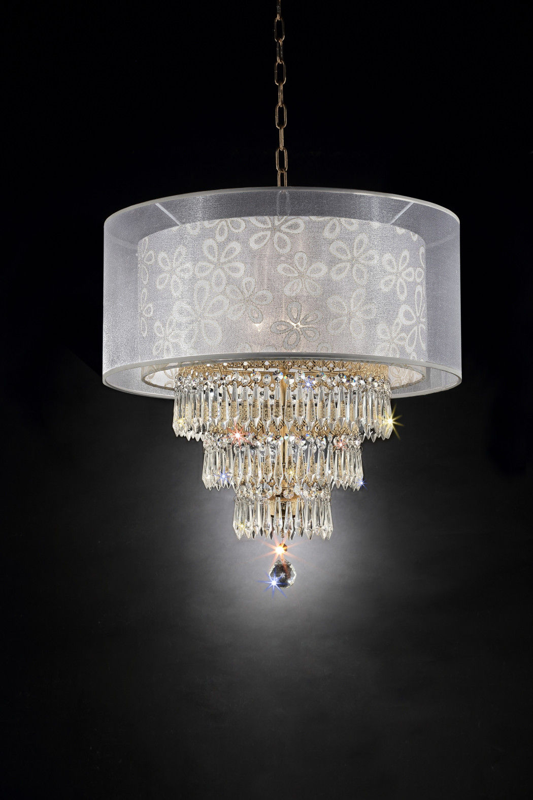 OK-5156H - 21.5"H Chantilly Ceiling Lamp