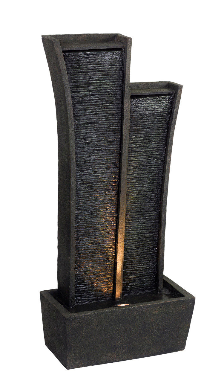 FT-1218 - 41"H Trevi Water Fountain With Light