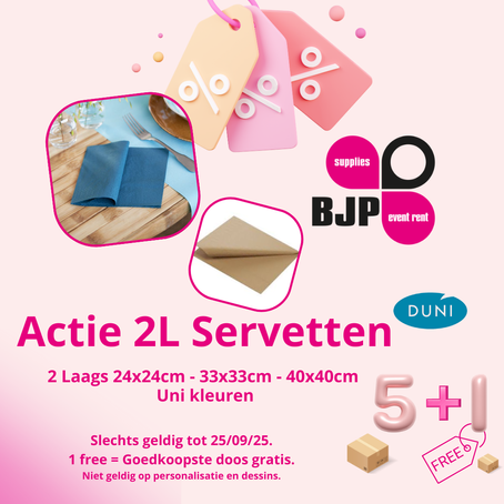 Actie Duni Servetten