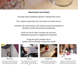 Velviq - Duni - Tafellopers - Tafellakens