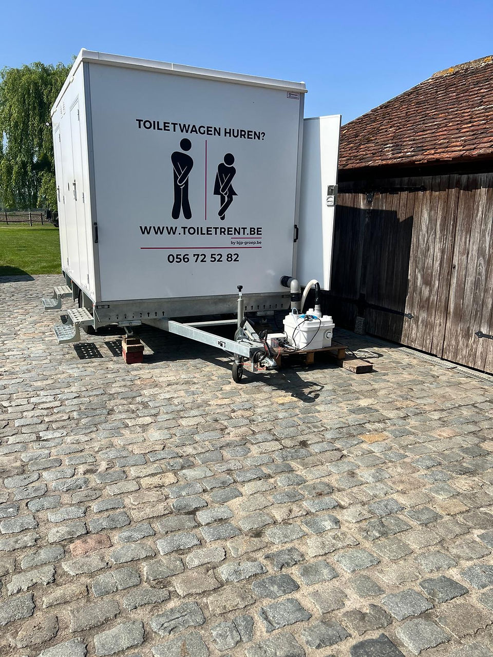 Toiletwagen huren