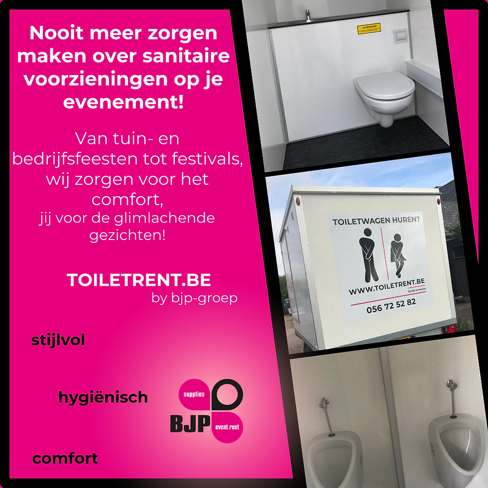 Toiletwagen huren