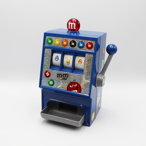 M&M World Slot Machine Dispenser 8” | Retro Boyz