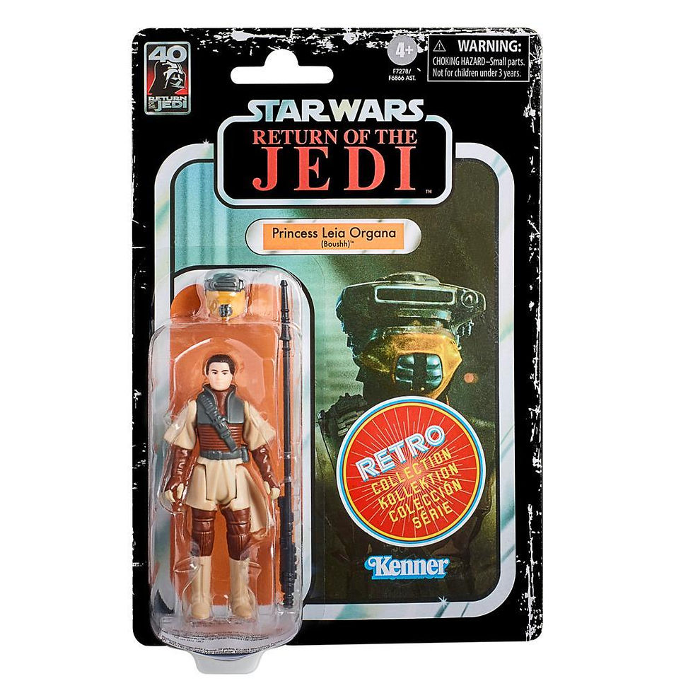 Star Wars Retro Collection Princess Leia Organa (Boushh), Action Figure