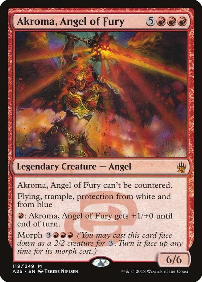 Akroma, Angel of Fury #119 Magic Masters 25