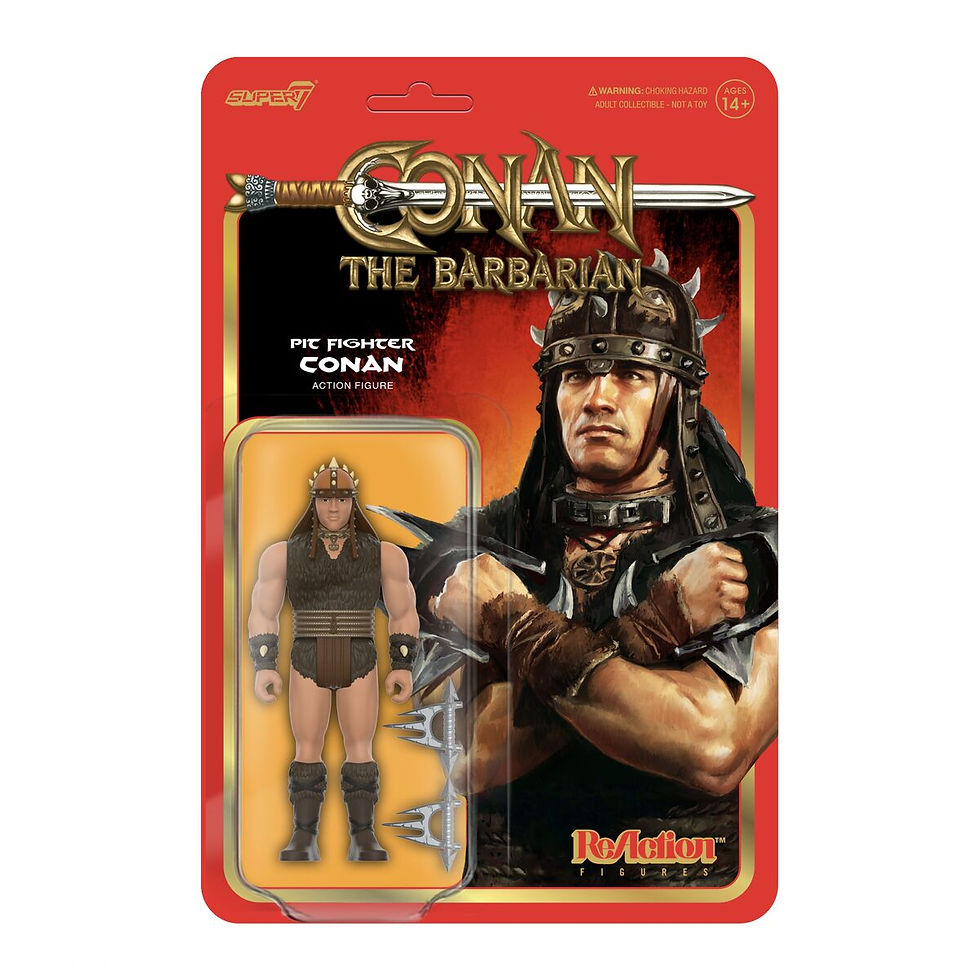 Super7 Conan The Barbarian - Pit Fighter Conan ReAction Wave 1