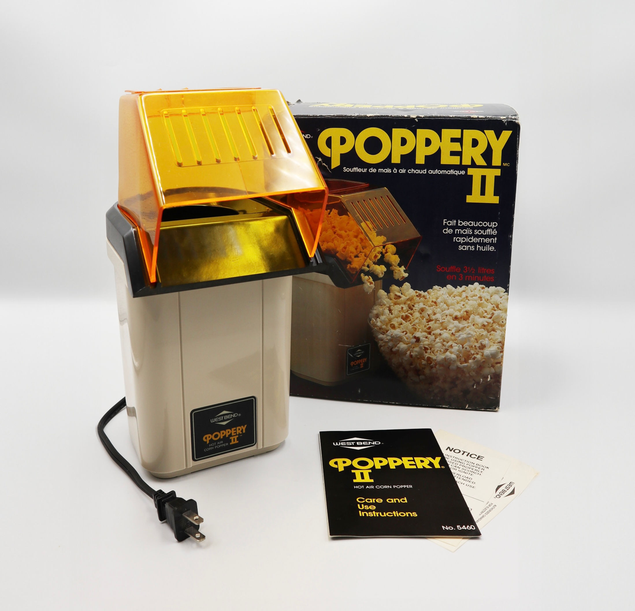 Poppery II Vintage Popcorn Maker (1979)