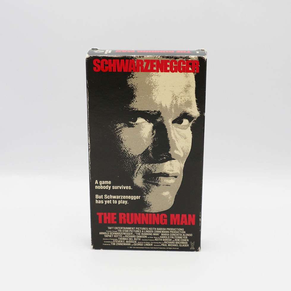 The Running Man VHS (1987)
