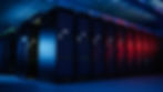 Shot of Data Center With Multiple Rows o