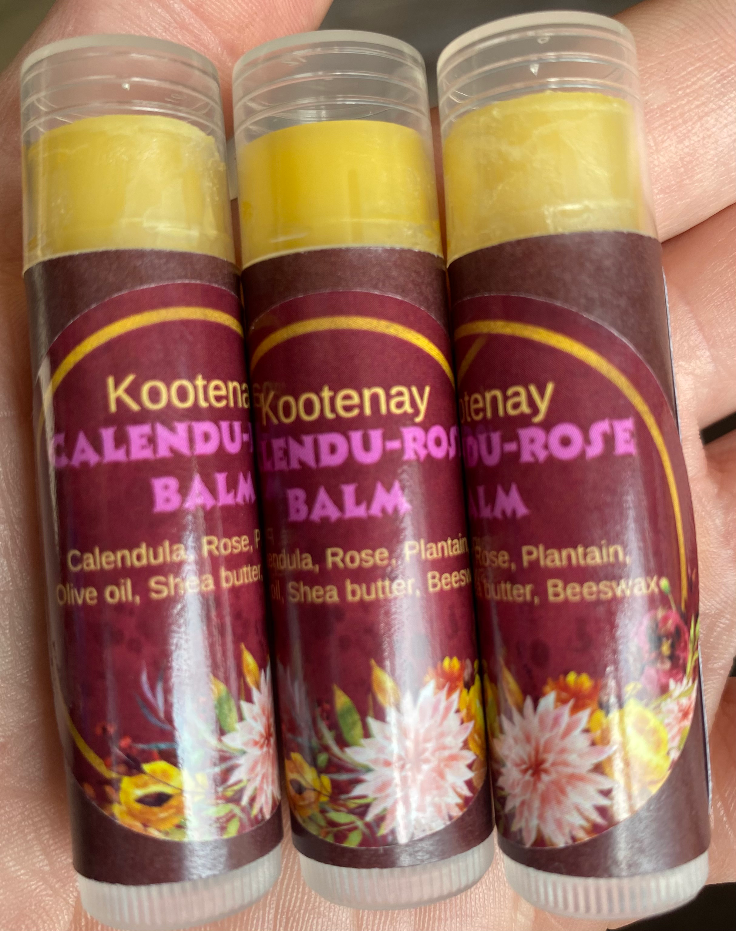 Calendu-Rose Balm with Plantain