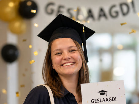 Leerling is geslaagd