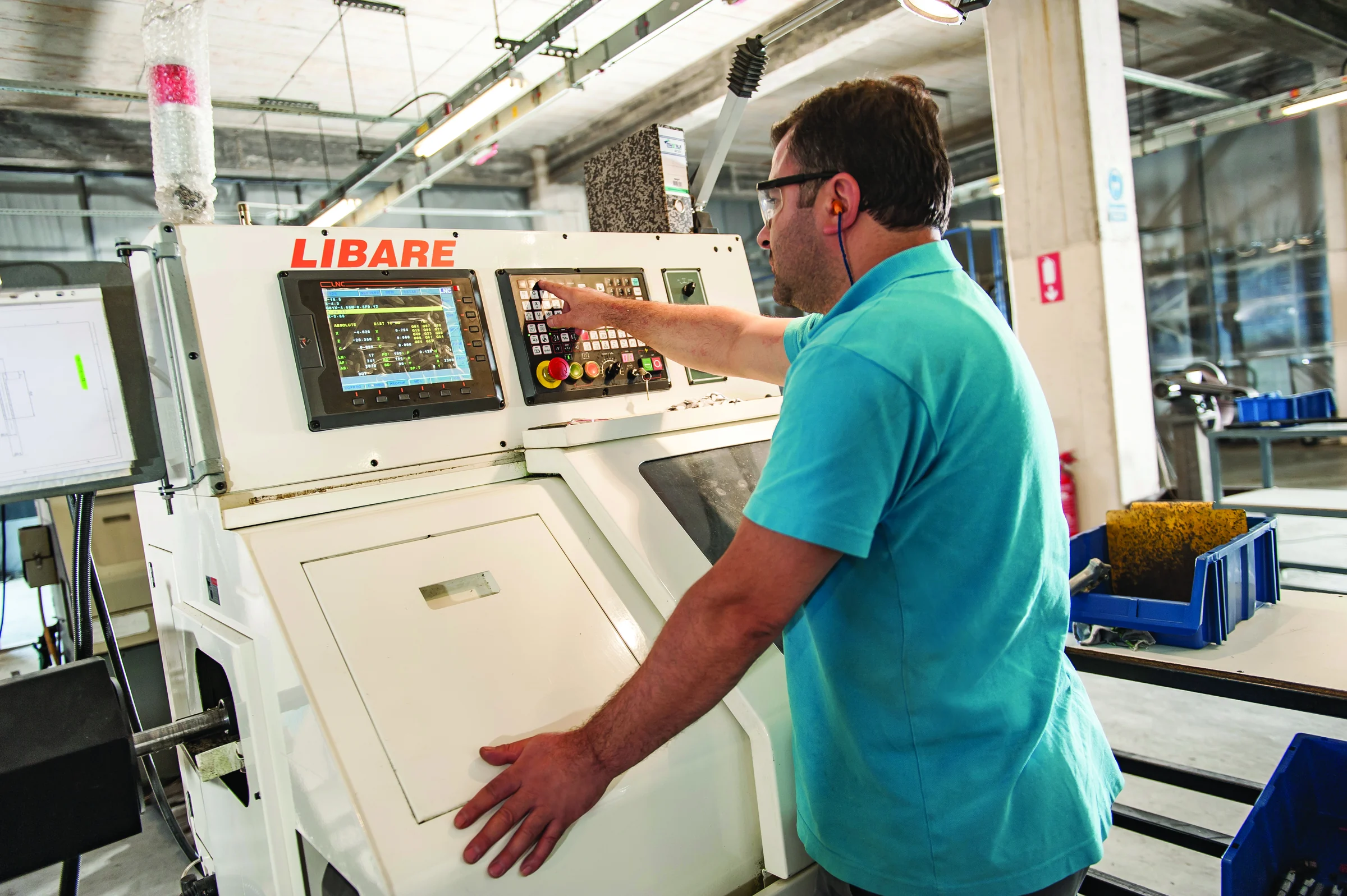 Machined parts at Beformet