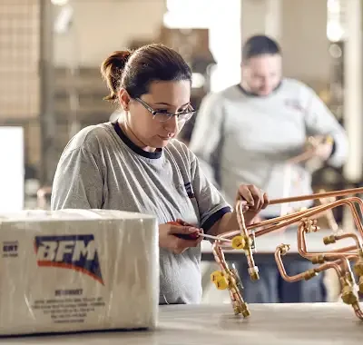 Manufacturing process at Beformet