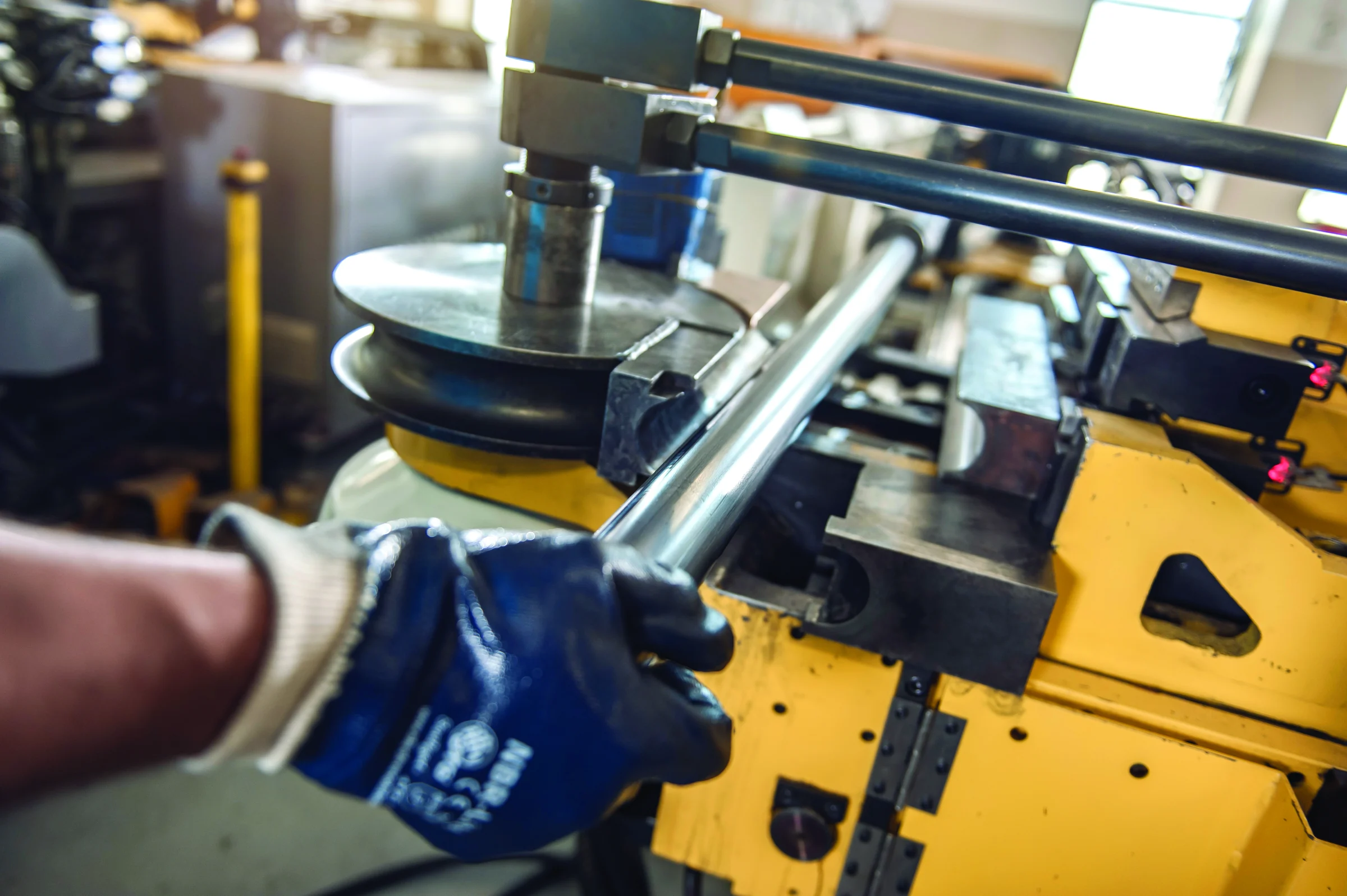 CNC tube bending at Beformet