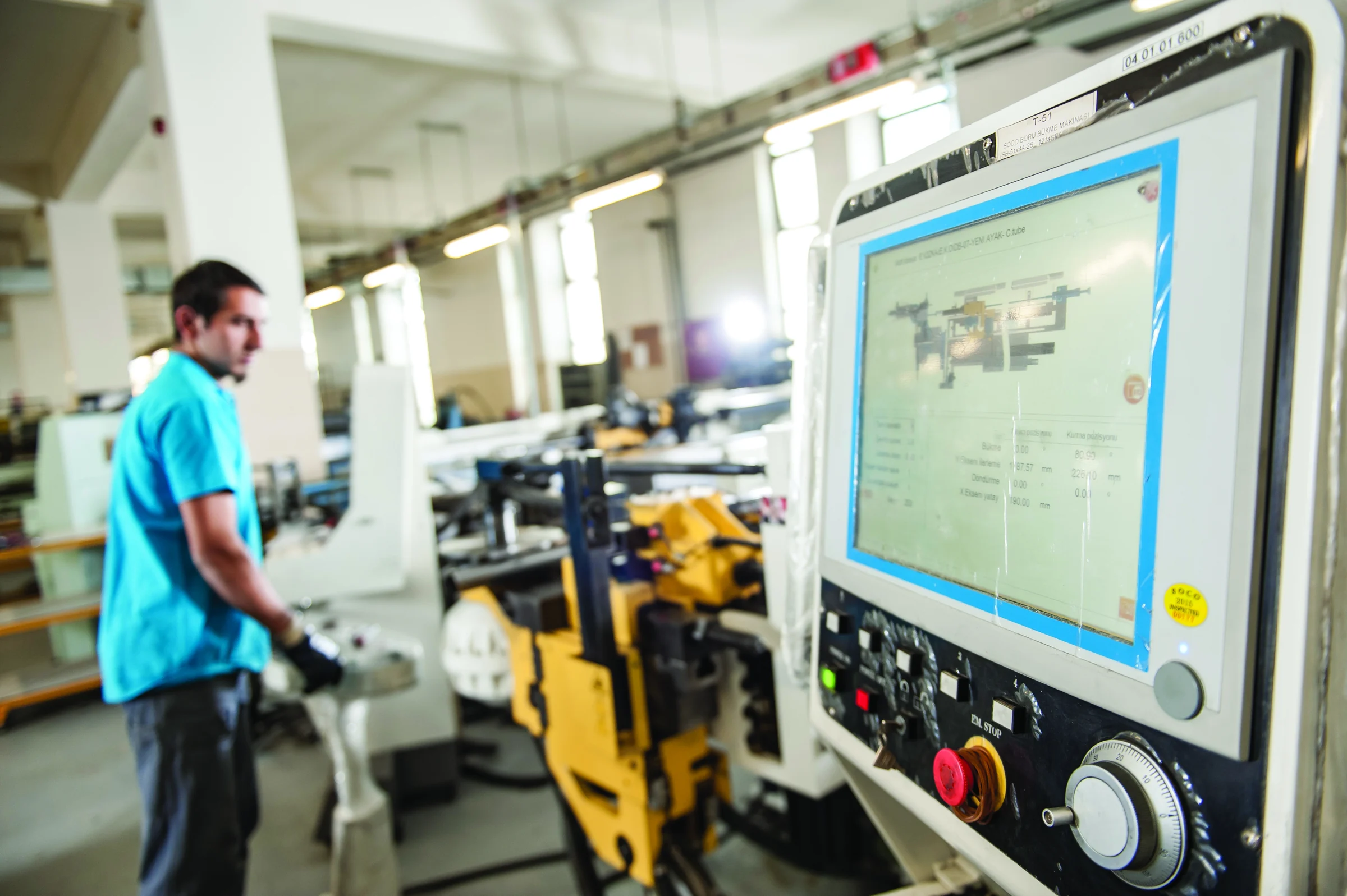 CNC tube bending at Beformet